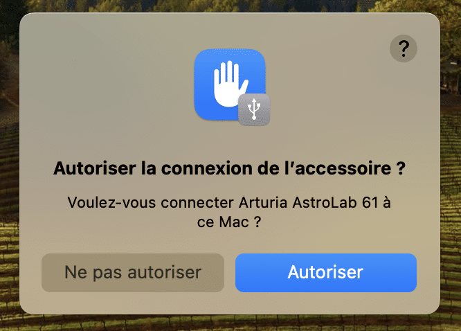 Arturia Astrolab le synthétiseur parfait pour le live ? 19 Ecran de connexion Astrolab sur son ordinateur