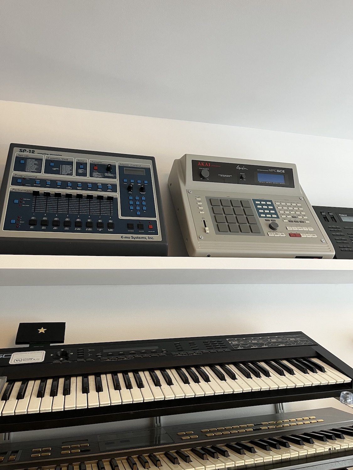 E-mu SP12 et Akai MPC60