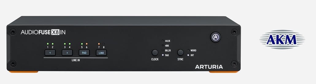 Arturia AudioFuse X8 IN