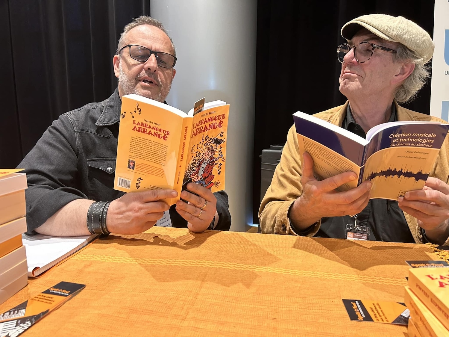 SynthFest 2024 une édition incroyable 187 Les auteurs présents pour les dédicaces François Bréant et Olivier Delevingne