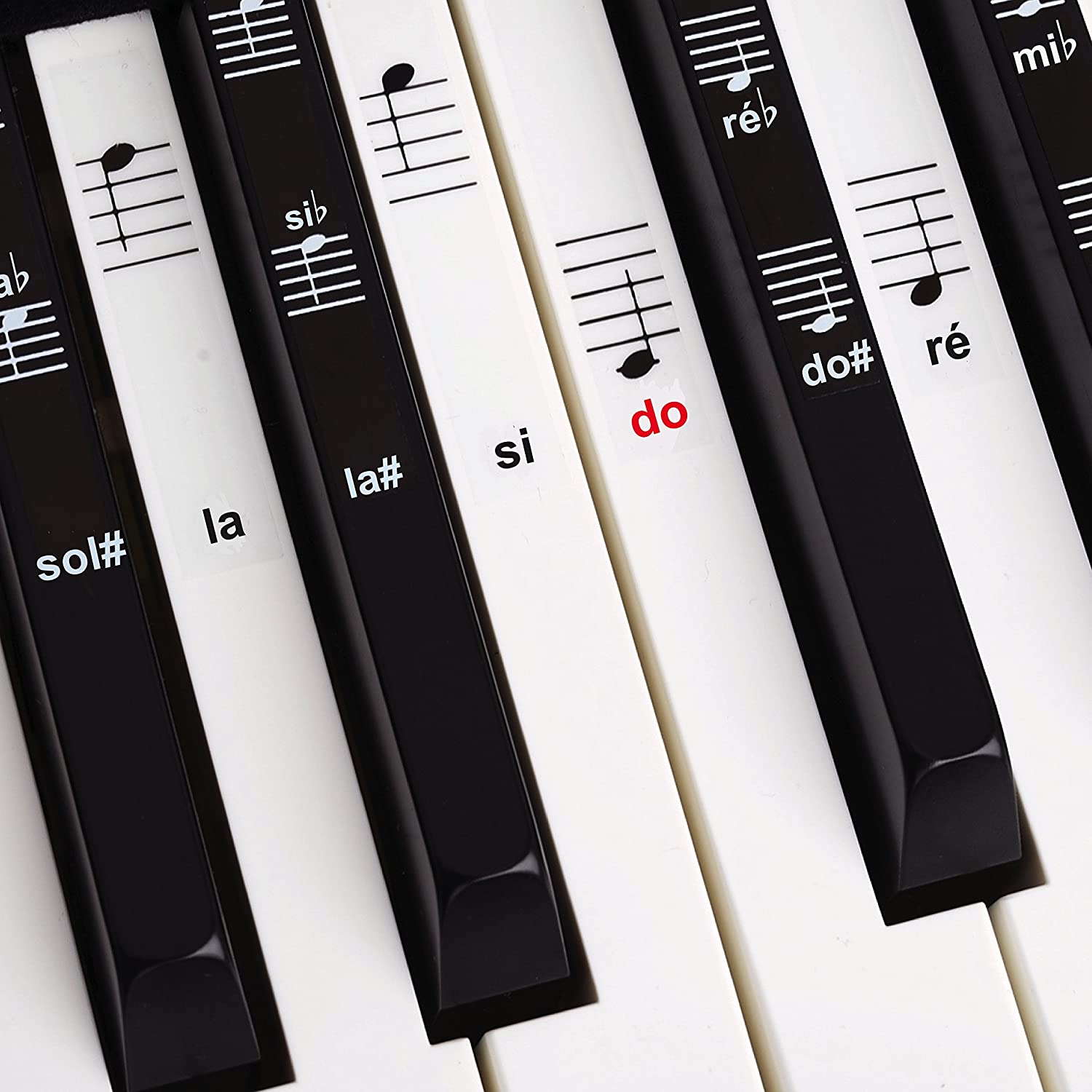 autocollants notes de musique