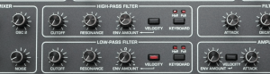 SynthFood 9 Synthé Filtre VCF