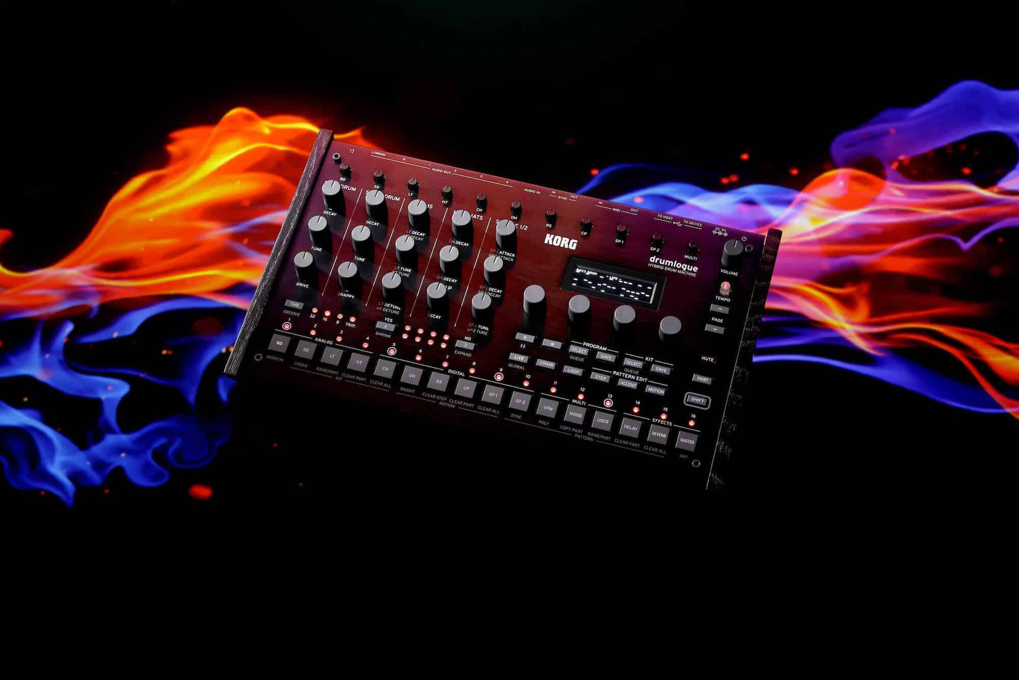 Bandeau présentation Korg Drumlogue