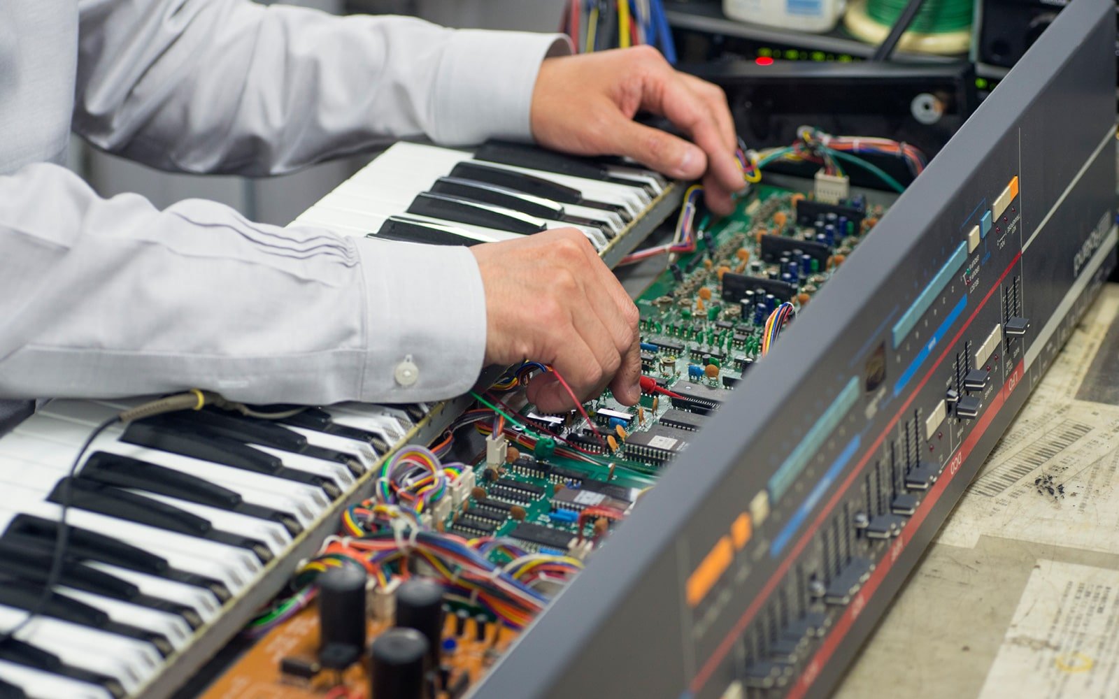 Bandeau R&eacute;parateurs de synth&eacute;tiseurs
