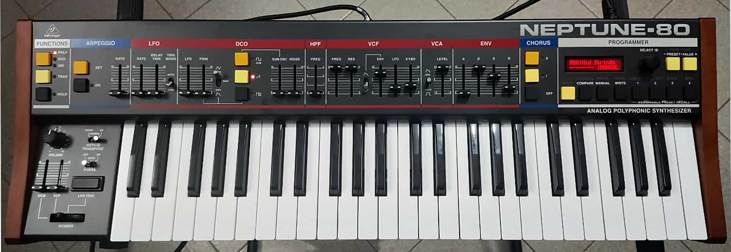 Nouveautés synthés avril 2023 14 Behringer Neptune-80 face avant