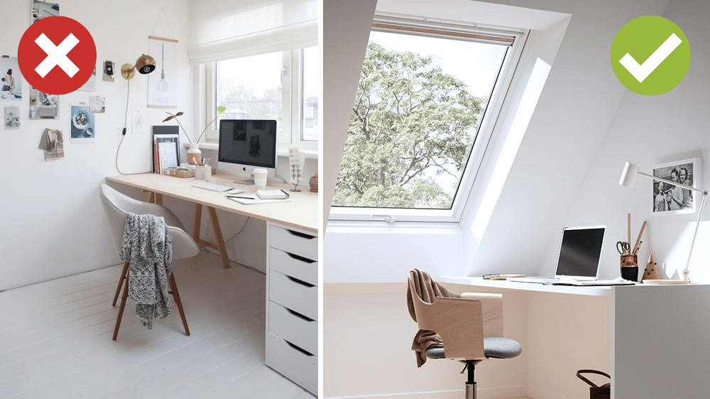 3 règles d'ergonomie à appliquer dans son home-studio 4 Placement du bureau par rapport à la lumière