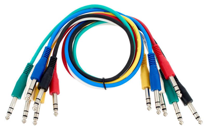 Les c&acirc;bles pour un patchbay