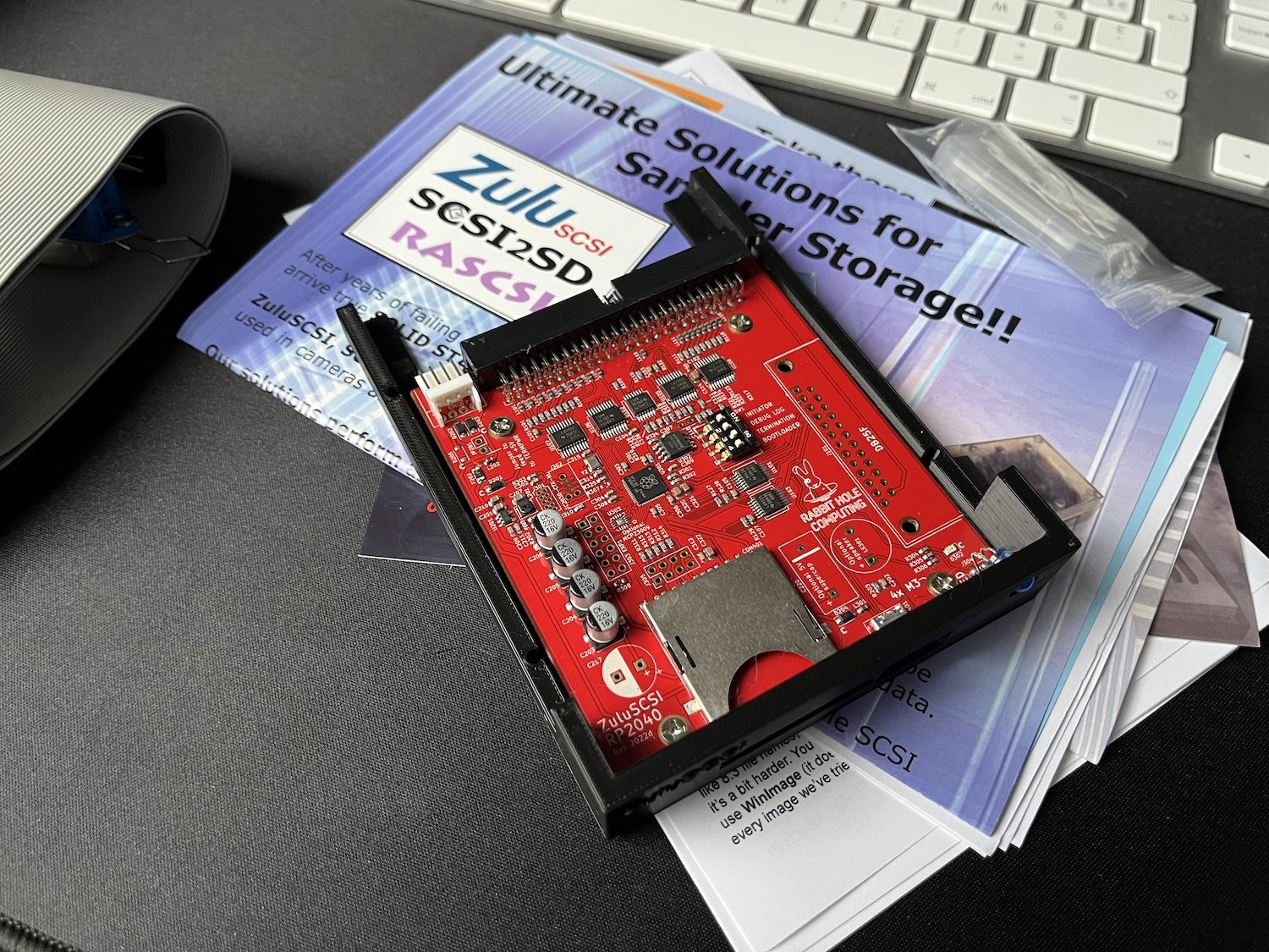 Carte Zulu SCSI la solution idéale pour votre sampler ? 2 Carte ZULU SCSI pour sampler