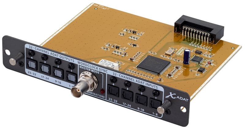 A court d'entrées pour brancher vos synthétiseurs... que faire ? 6 Carte d'extension ADAT pour table de mixage Behringer X32
