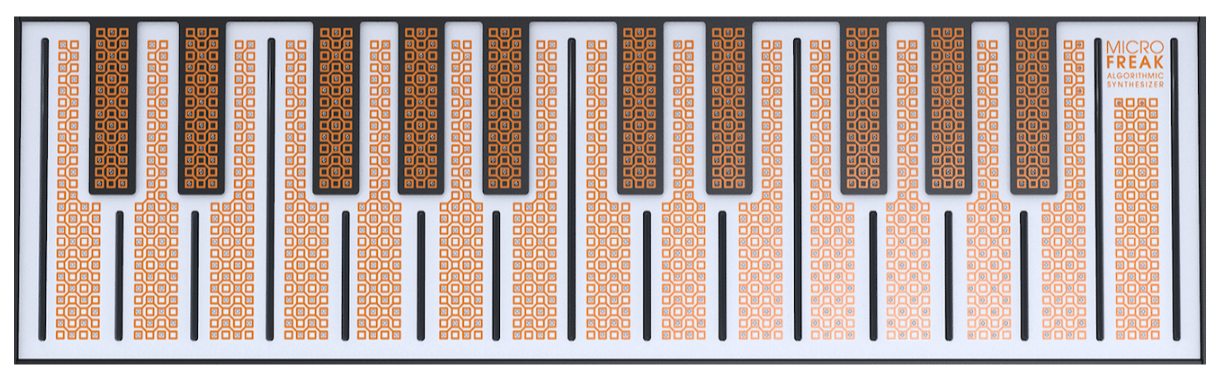 Arturia Microfreak : petit mais costaud ! 5 Le clavier tactile et capacitif du Microfreak d'Arturia