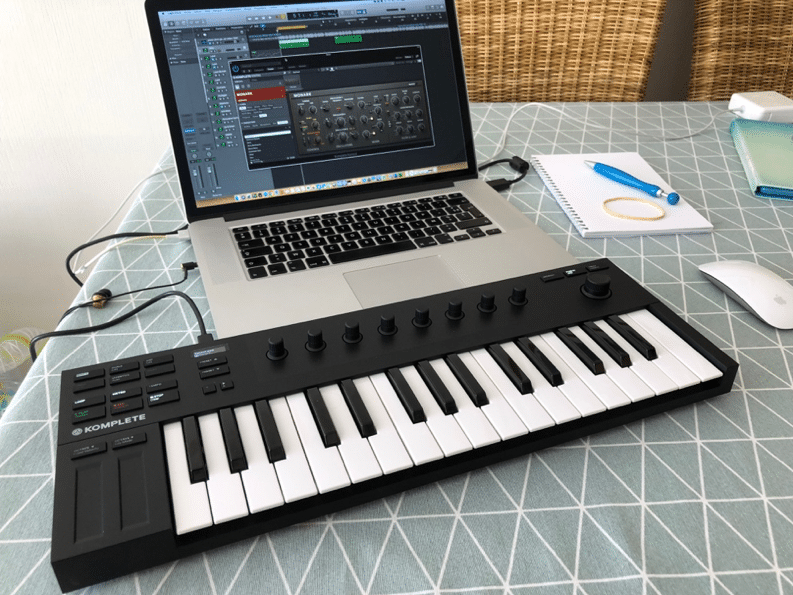 Configuration nomade avec clavier usb
