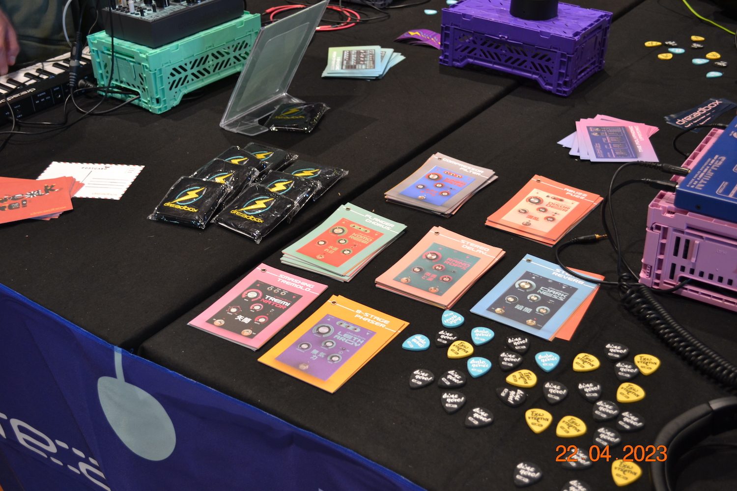 Les goodies de Dreadbox au SynthFest 2023
