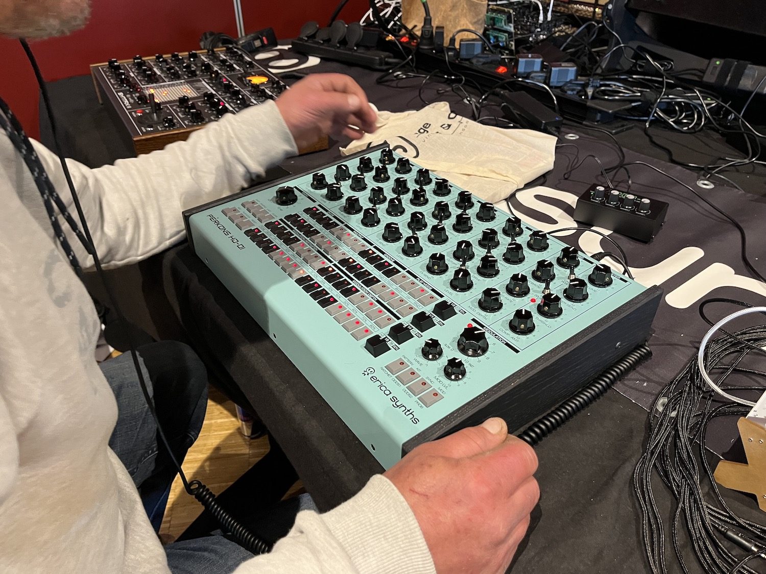 Erica Synth Percoms HD1 au SynthFest 2023