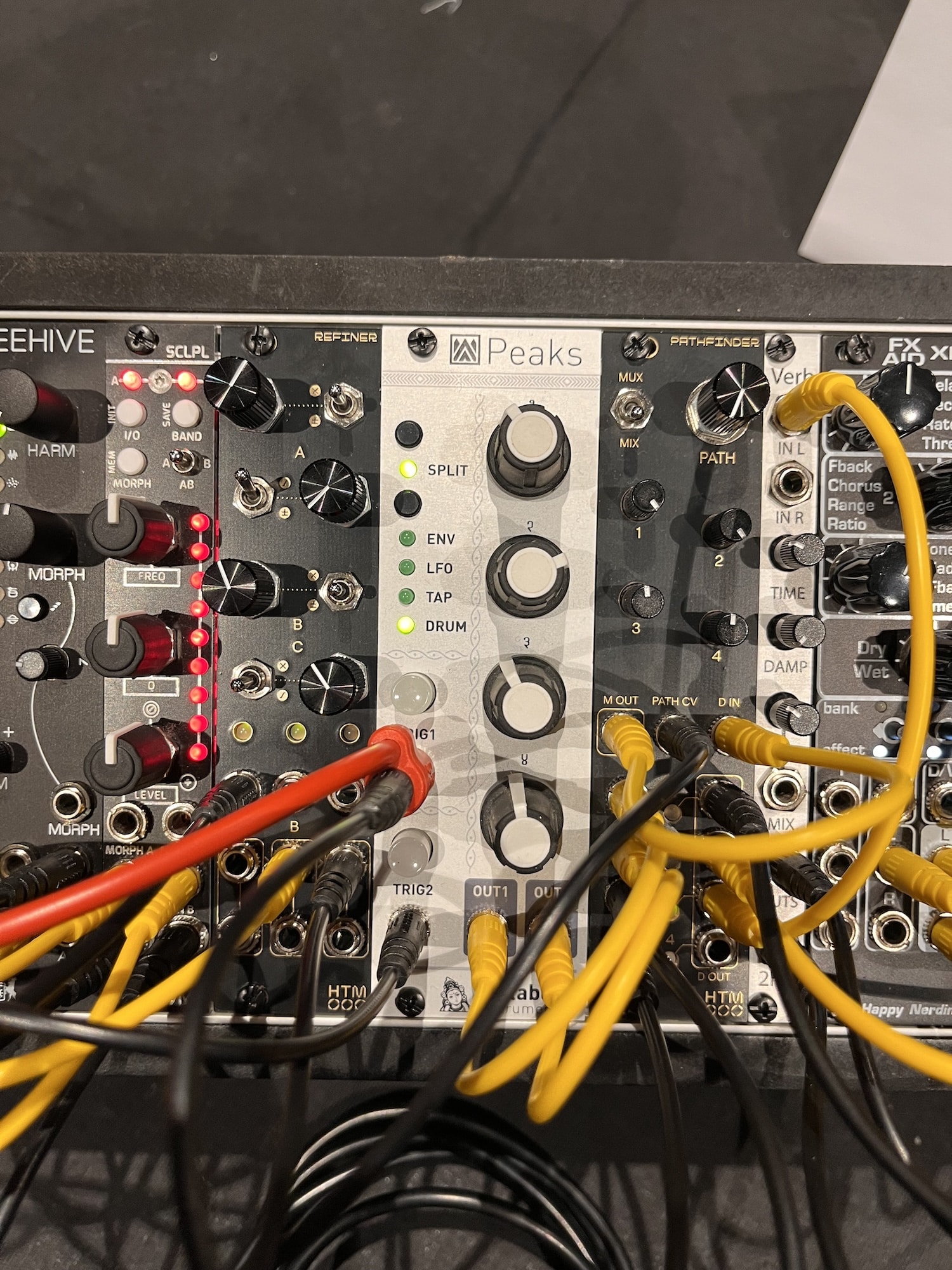 SynthFest 2024 une édition incroyable 114 modules eurorack Halftim Modular