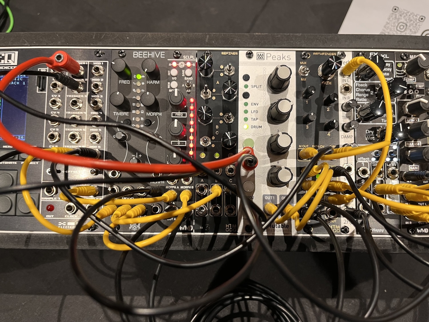 SynthFest 2024 une édition incroyable 113 modules eurorack Halftim Modular