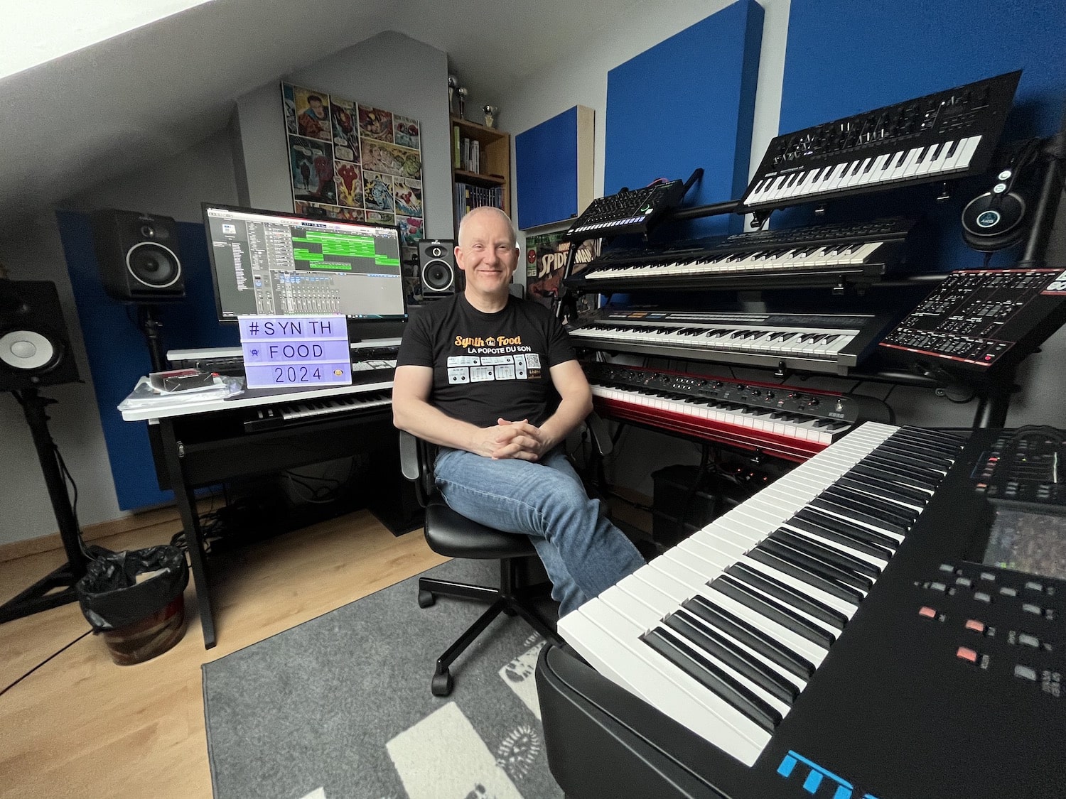 Présentation home studio 2024 1 Home studio 2024 SynthFood la popote du son