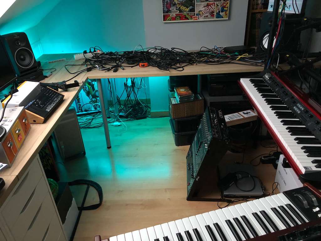 r&eacute;organisation du home studio