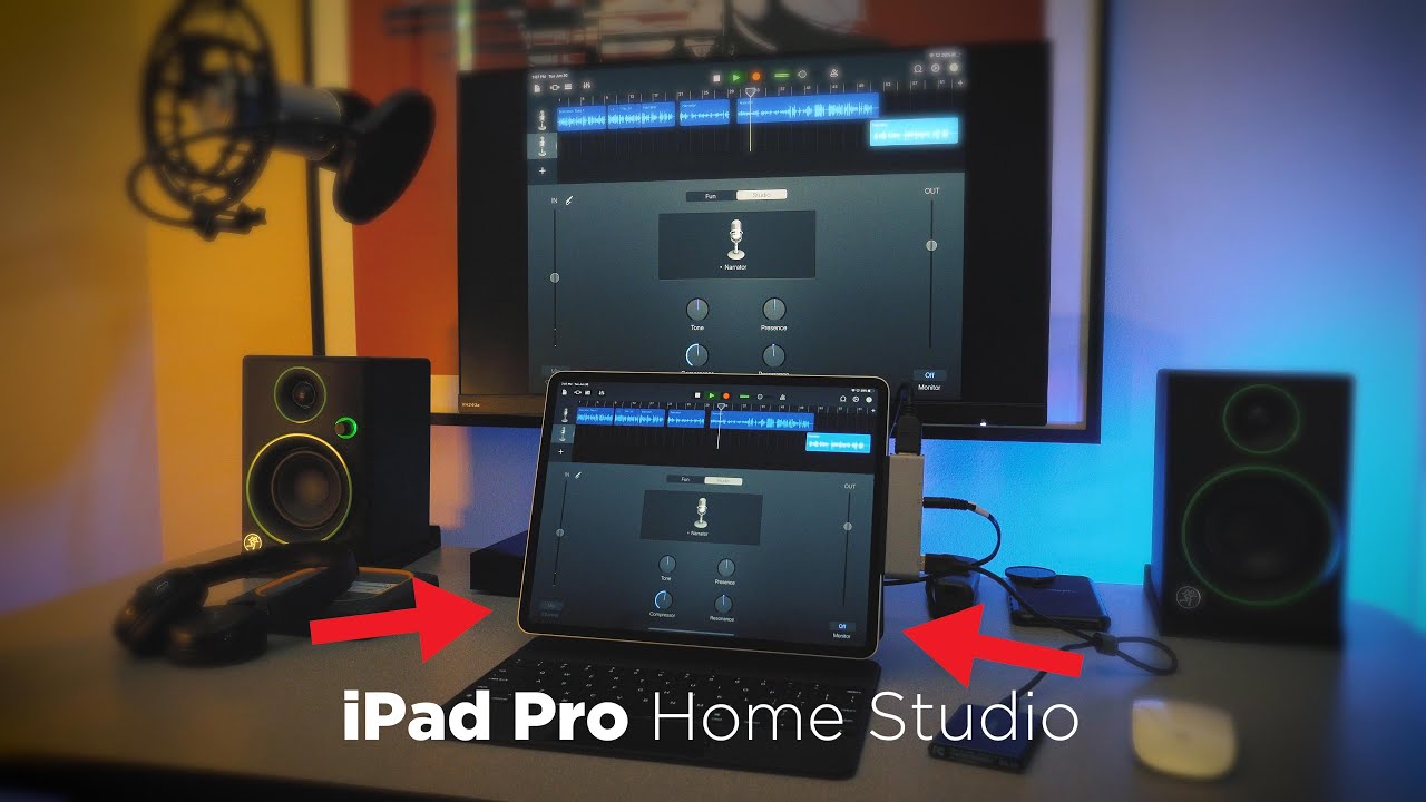 Les news synthés de la semaine 13 Un home studio autour d'un Ipad Pro