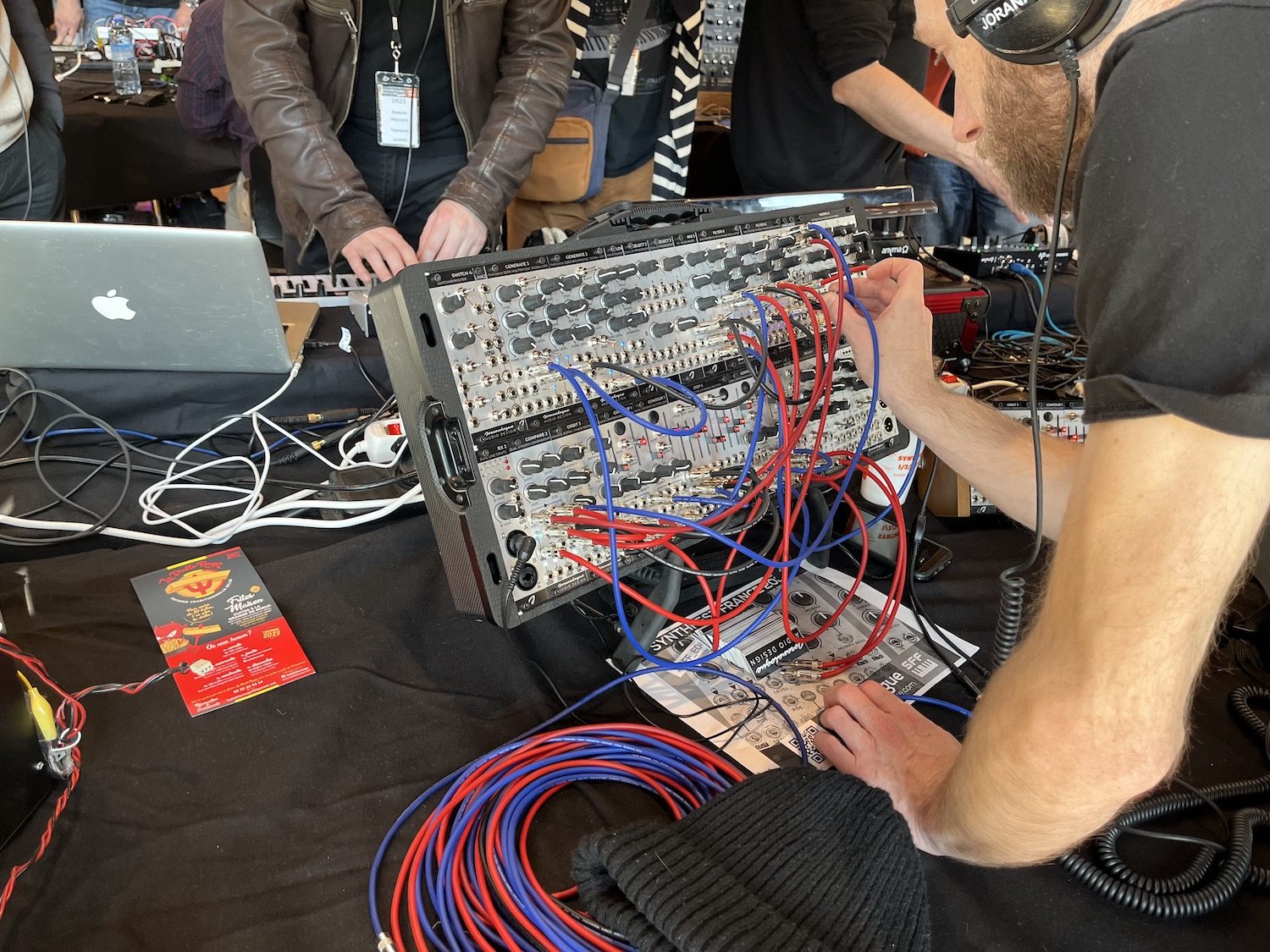 Setup Joranalogue au SynthFest 2023