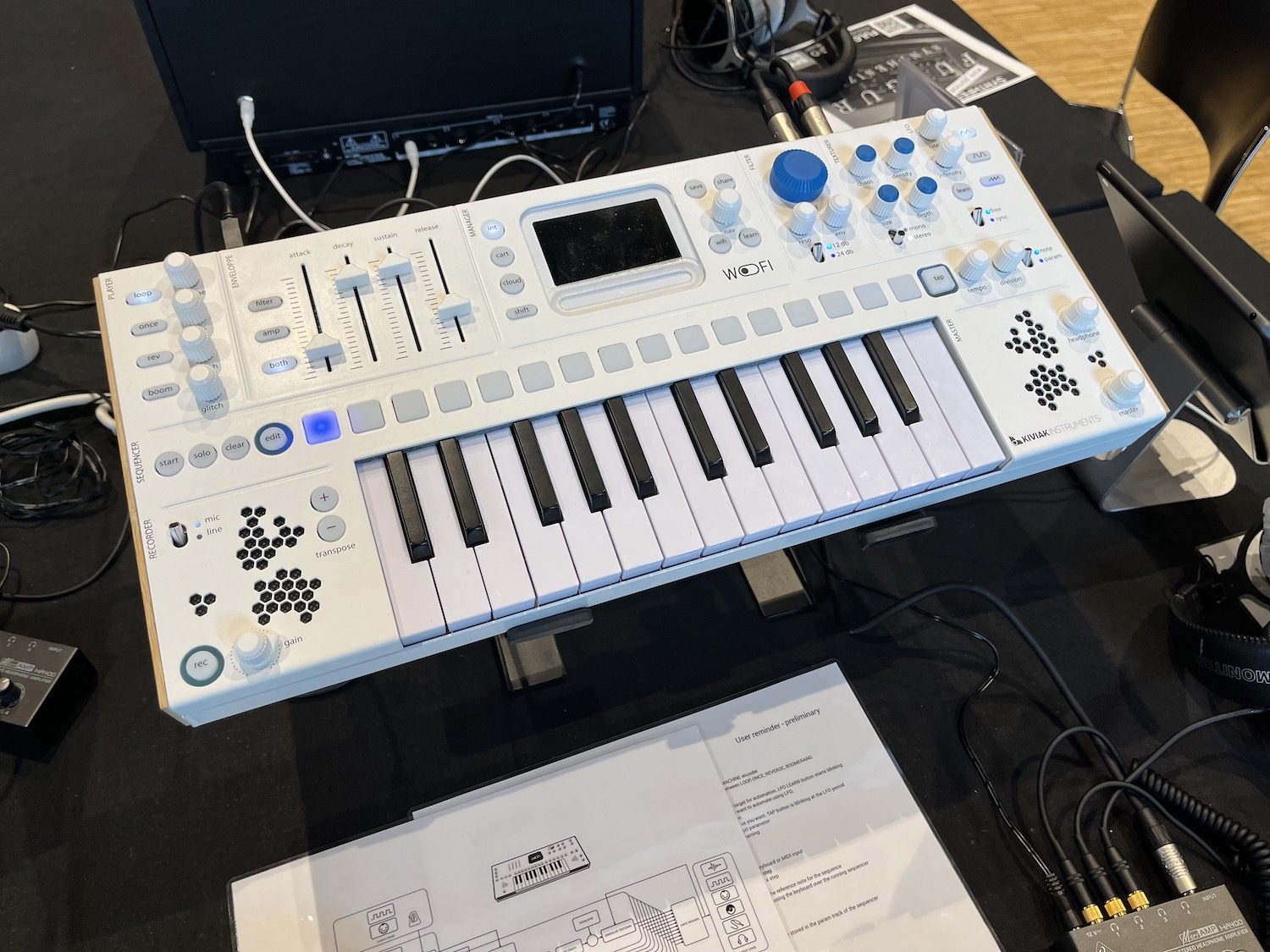 Kiviak instruments au SynthFest 2023