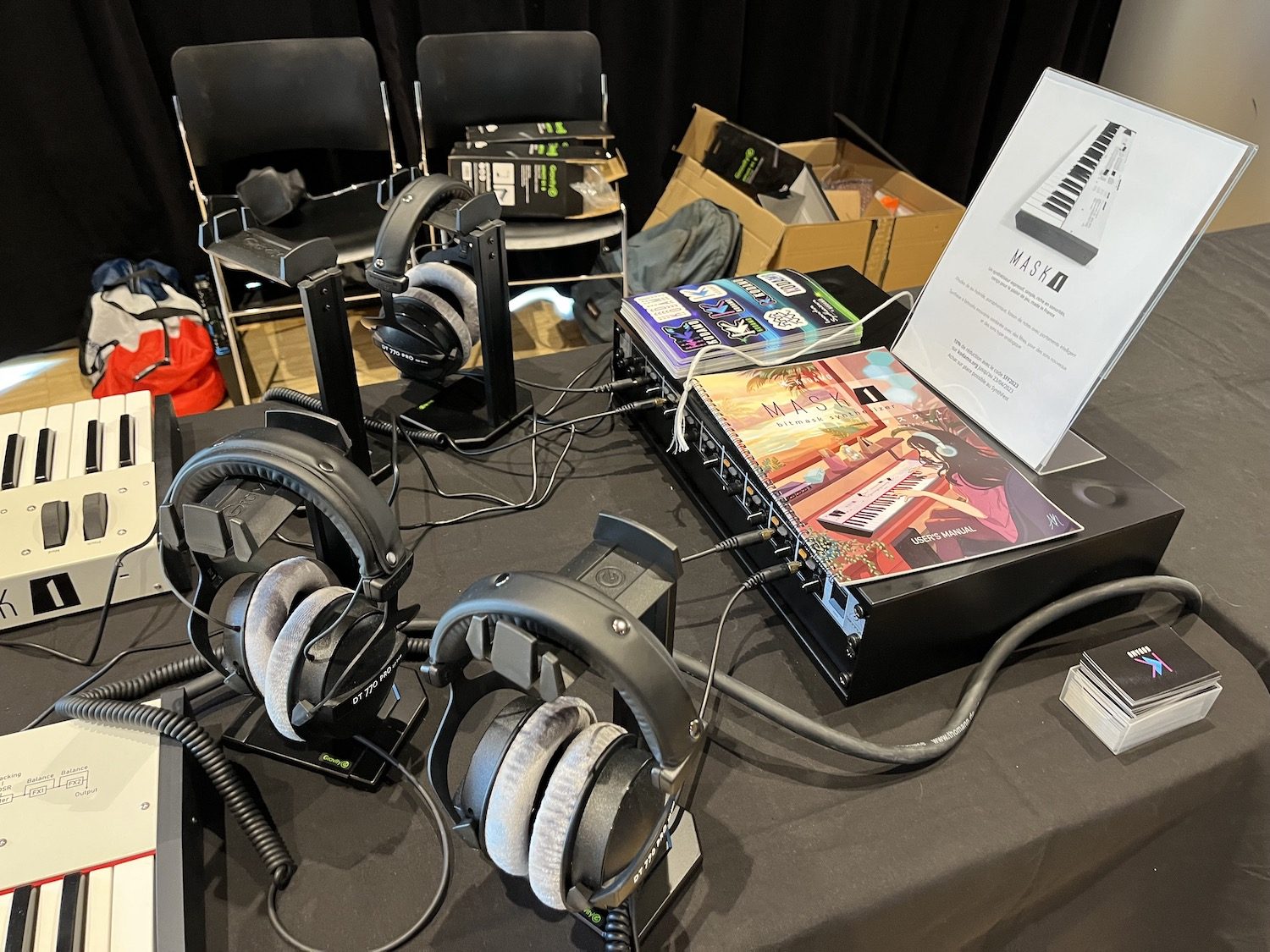 Kodamo stand au SynthFest 2023