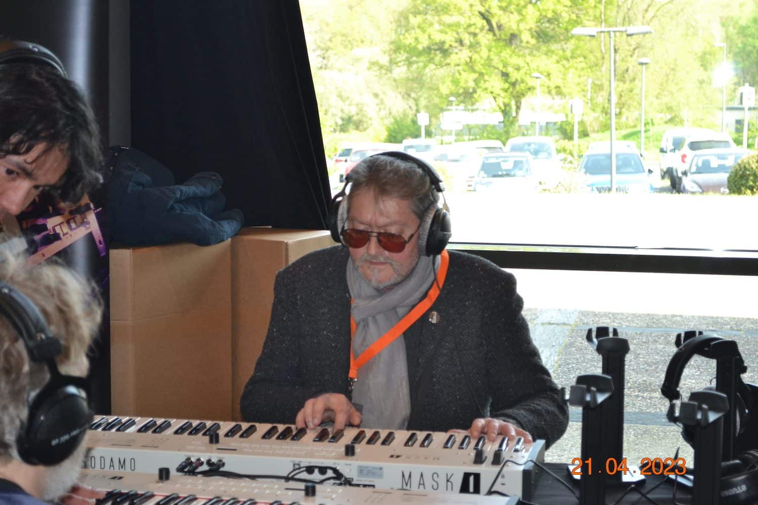 De nombreux essais sur Mask-1 au SynthFest 2023