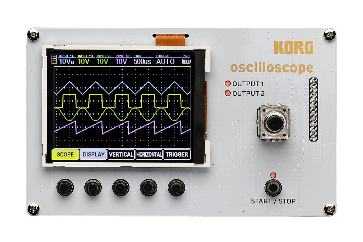 Oscilloscope du Korg NTS2