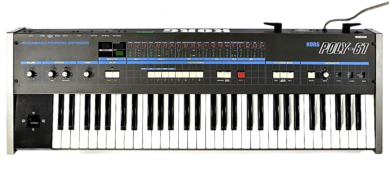 Korg Poly 61 - cr&eacute;dit photo Audiofanzine