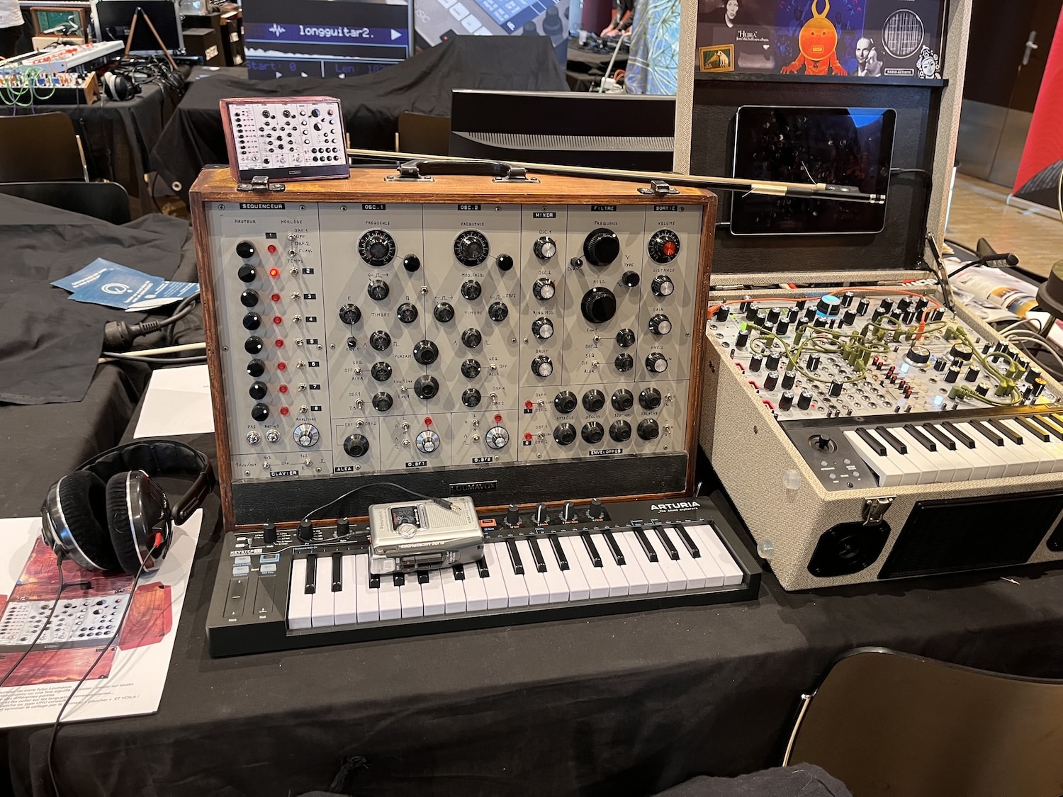 SynthFest 2024 une édition incroyable 139 Loumavox en vrai et en carton
