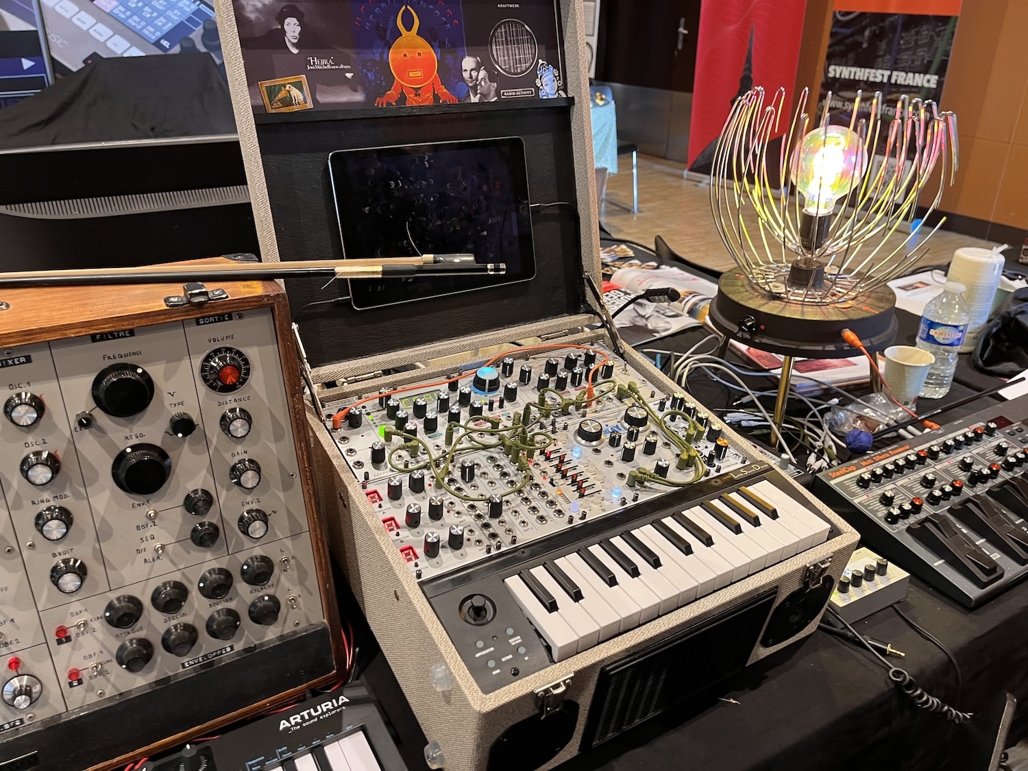 SynthFest 2024 une édition incroyable 140 malette de voyage Christian Lamalle