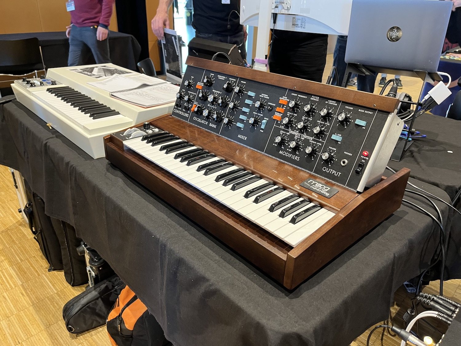MInimoog et Mellotron au SynthFest 2023