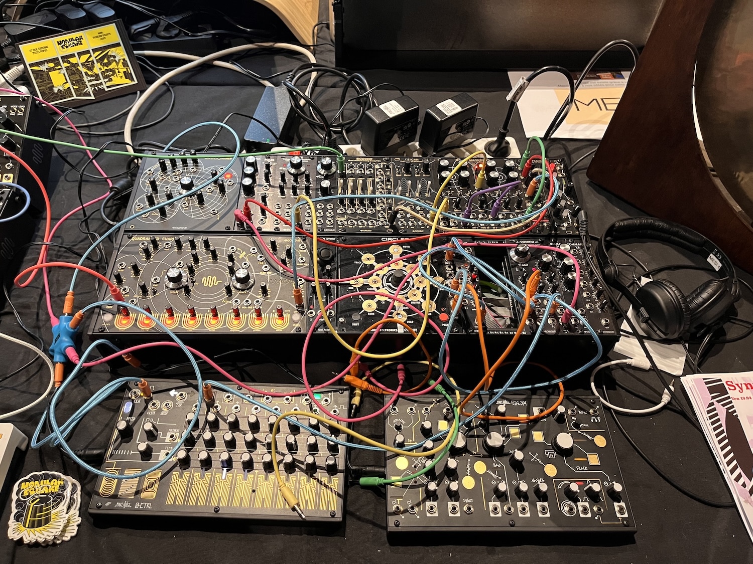 SynthFest 2024 une édition incroyable 168 Modules Modular Square