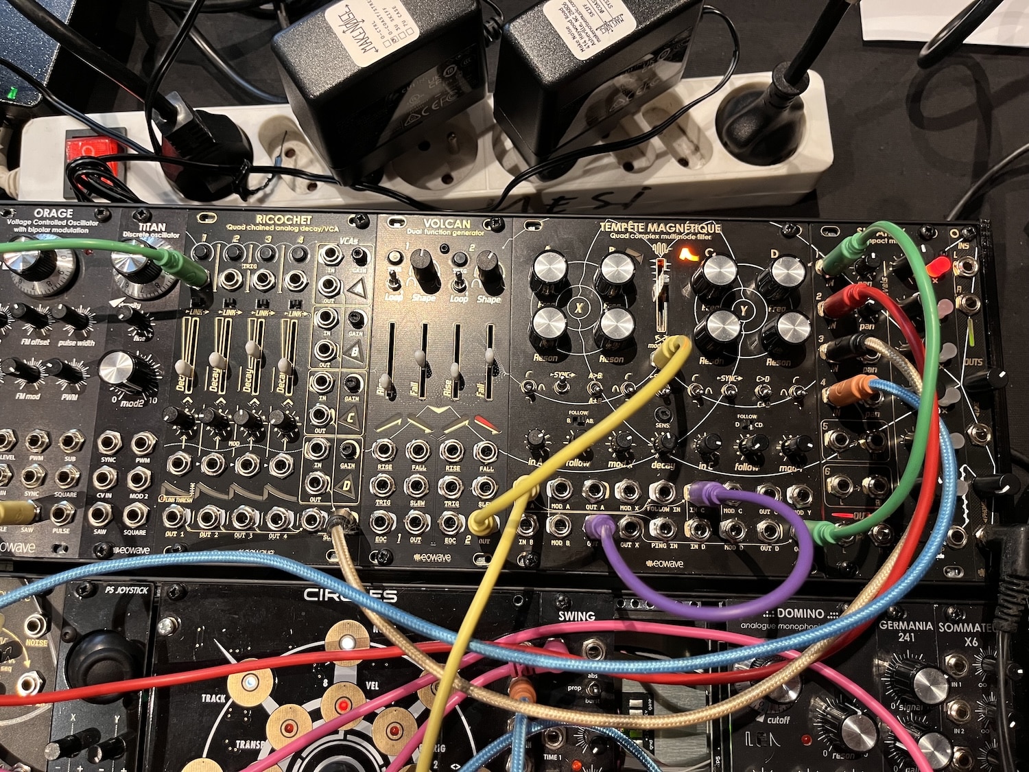 SynthFest 2024 une édition incroyable 169 Modules Modular Square