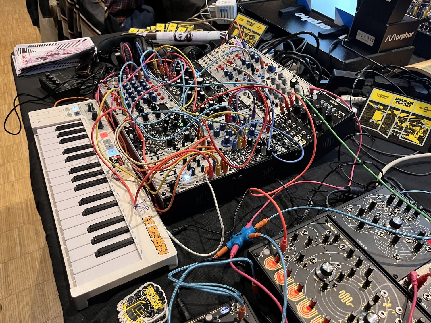 SynthFest 2024 une édition incroyable 170 Modules Modular Square
