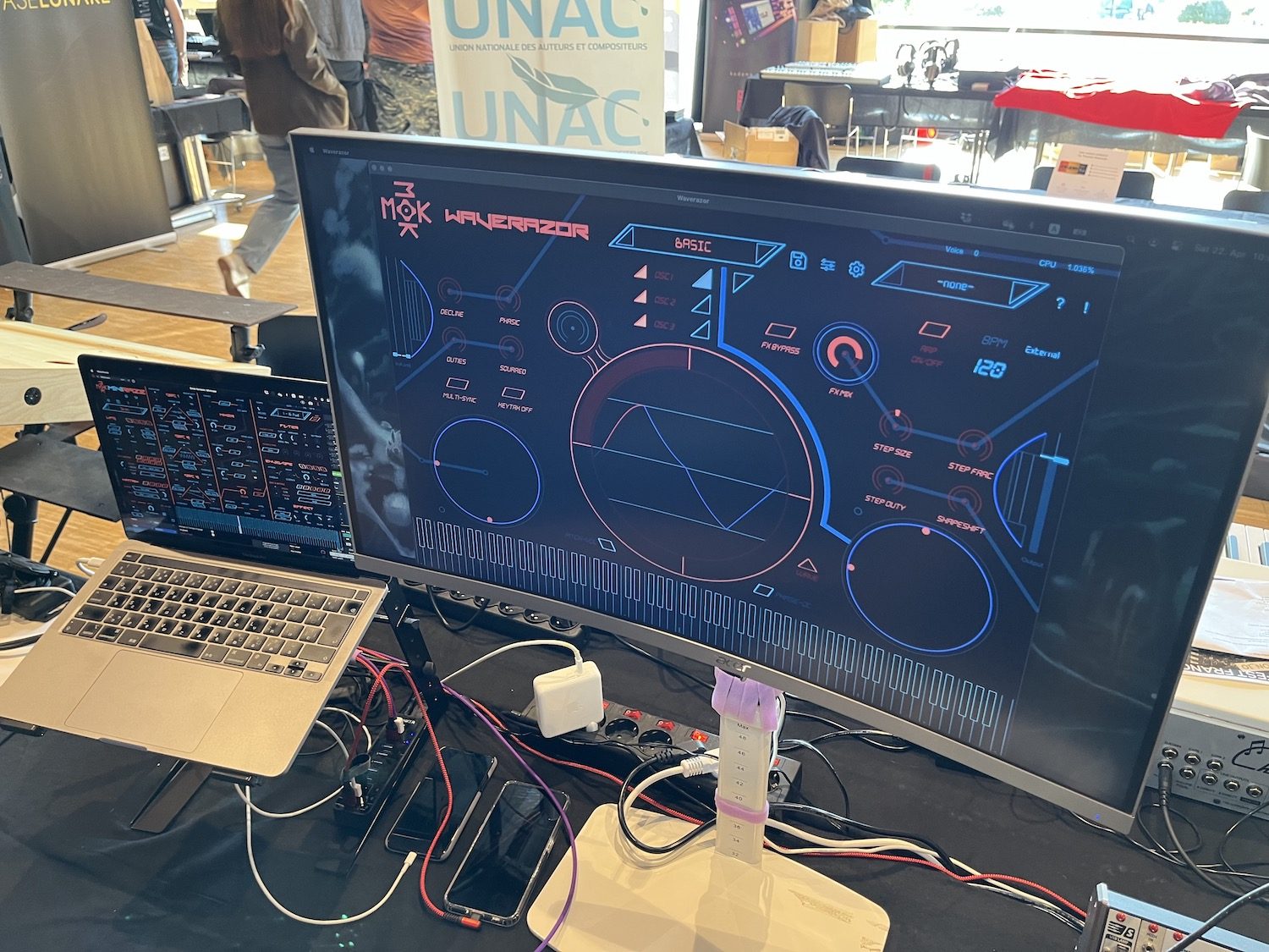 MOK Waverazor au SynthFest 2023