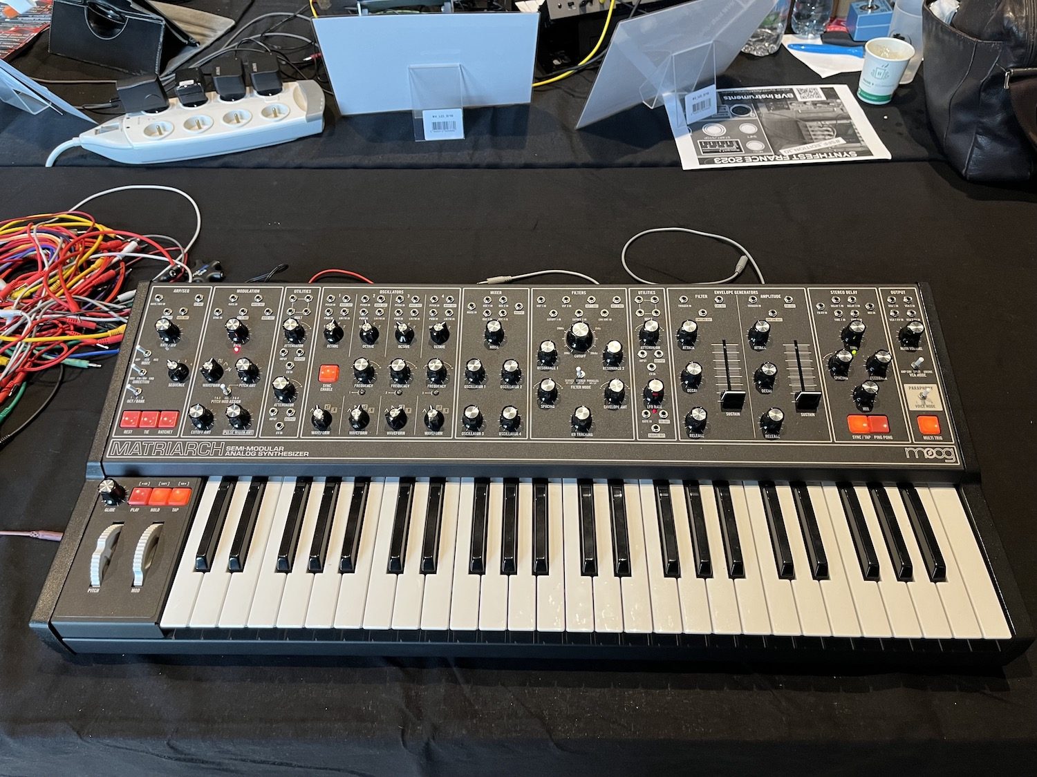 Moog Matriarch au SynthFest 2023