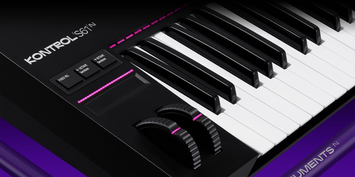 Les molettes en m&eacute;tal des nouveaux claviers maitres MK3 de Native Instruments
