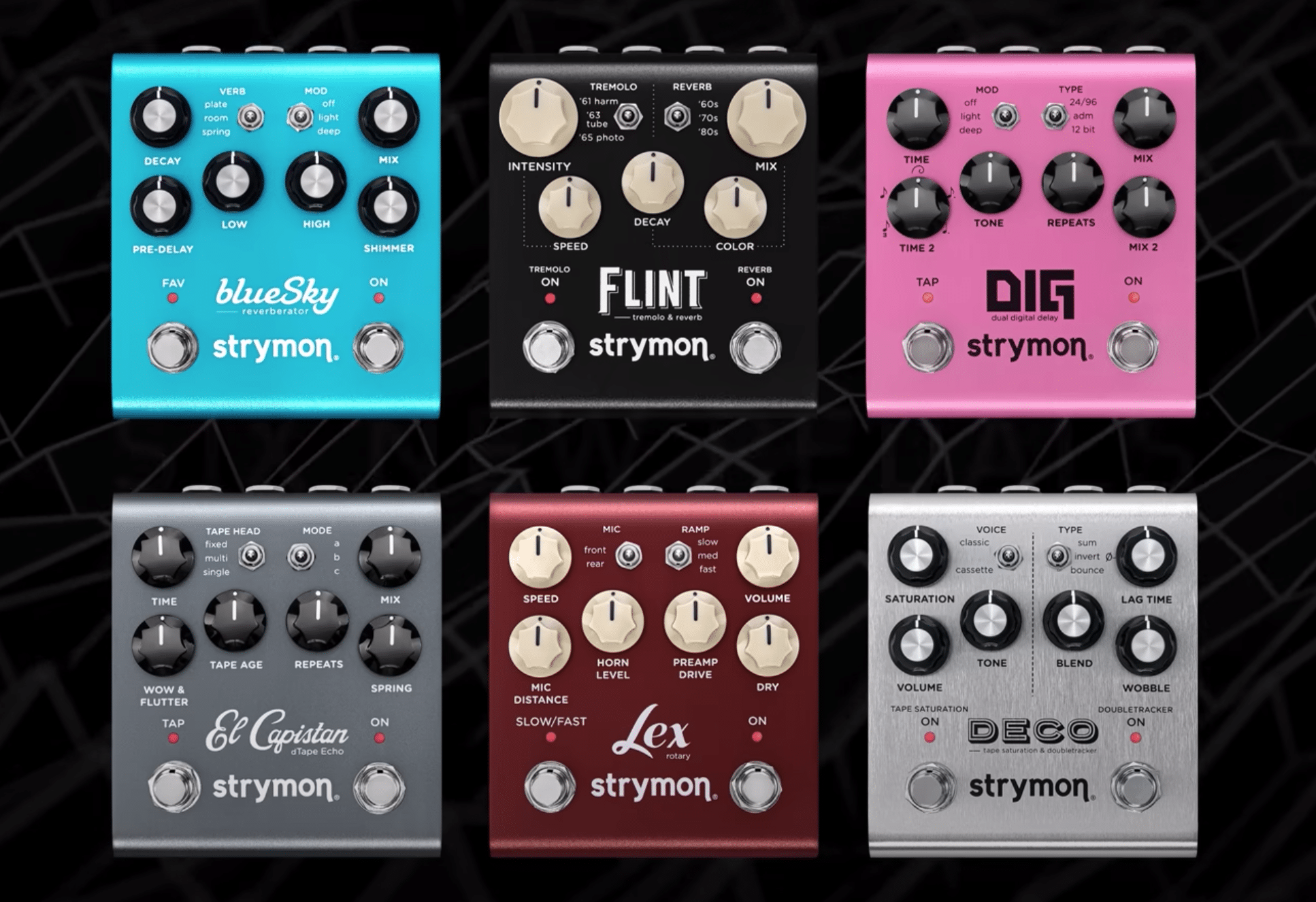 Nouveautés synthés de juin/juillet 2022 6 6 nouvelles pédales Strymon