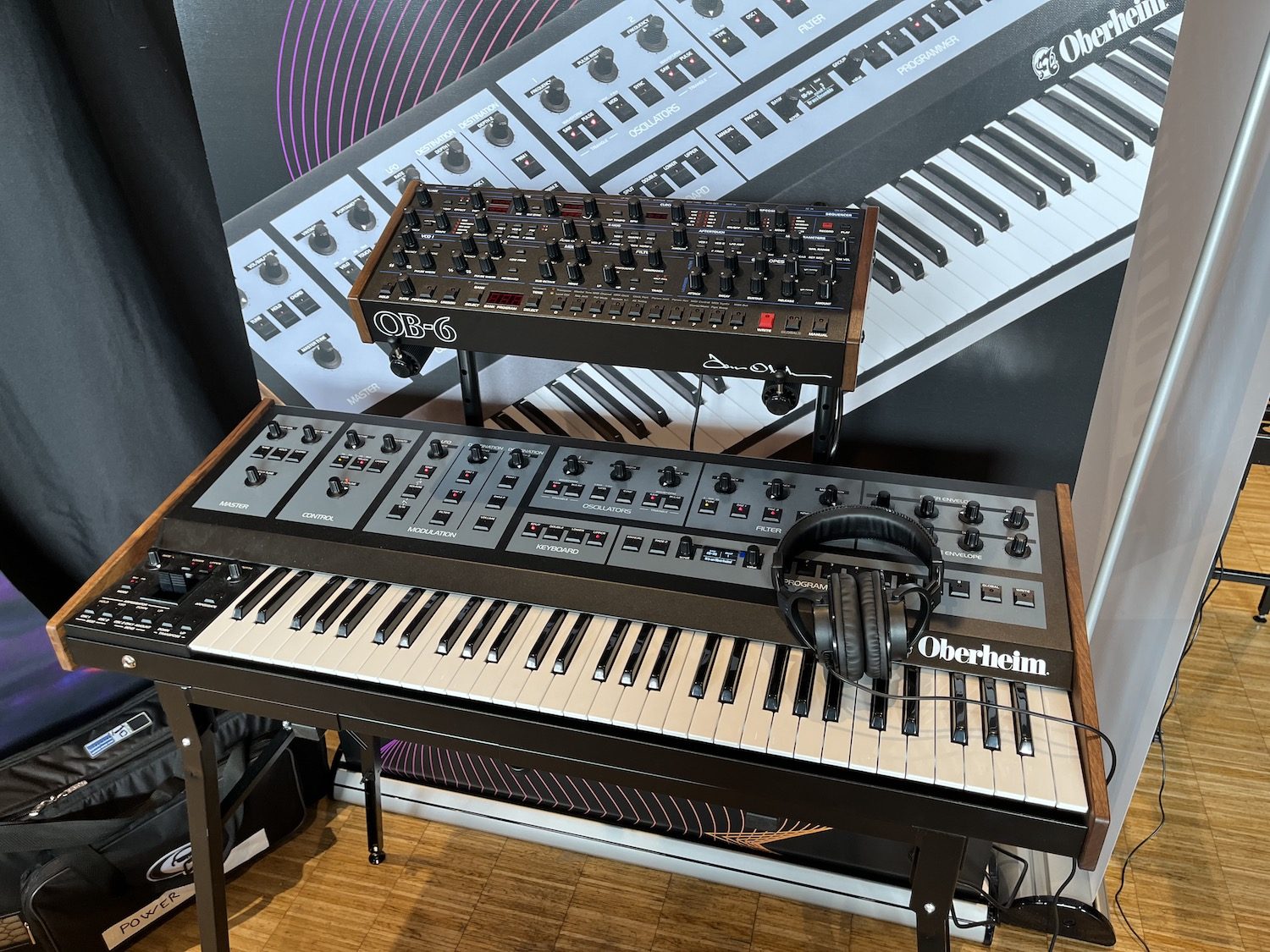 Oberheim OB-6 et OB-X8 au SynthFest 2023