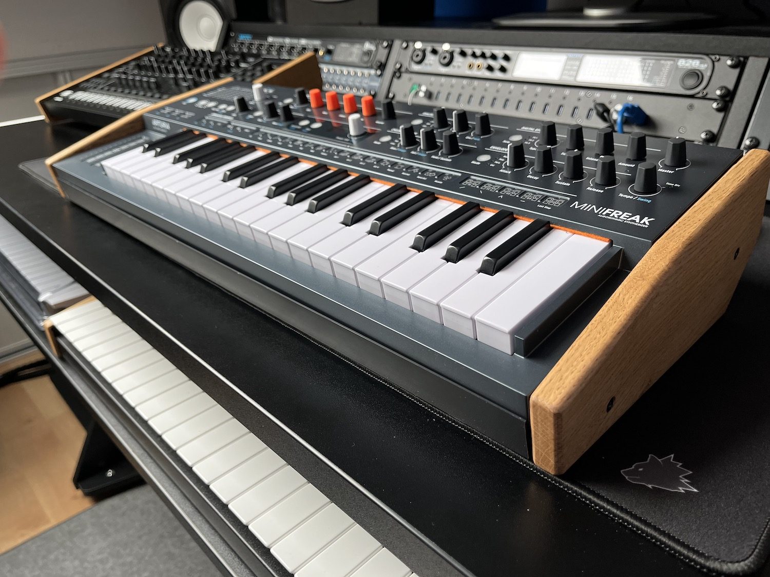Arturia Minifreak le test complet 9 Vue du clavier de l'Arturia Minifreak