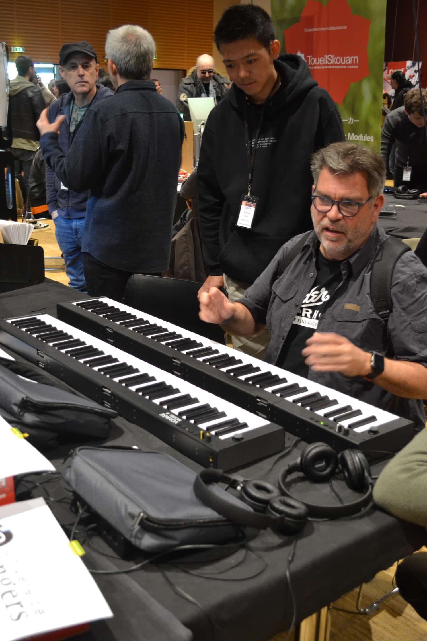 SynthFest 2024 une édition incroyable 126 Piano de voyage