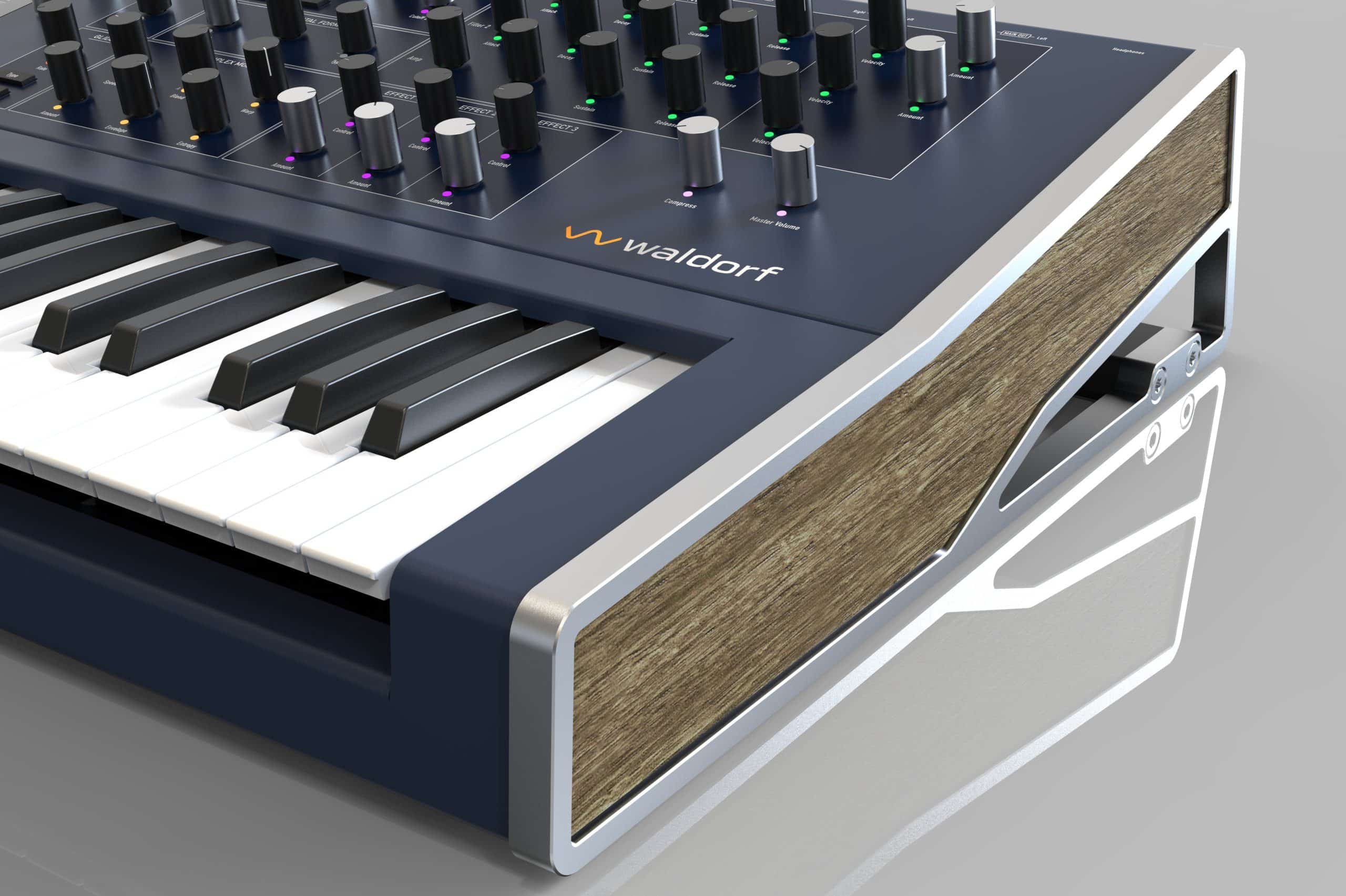 Nouvelle couleur bleue pour le Quantum mk2 de Waldorf