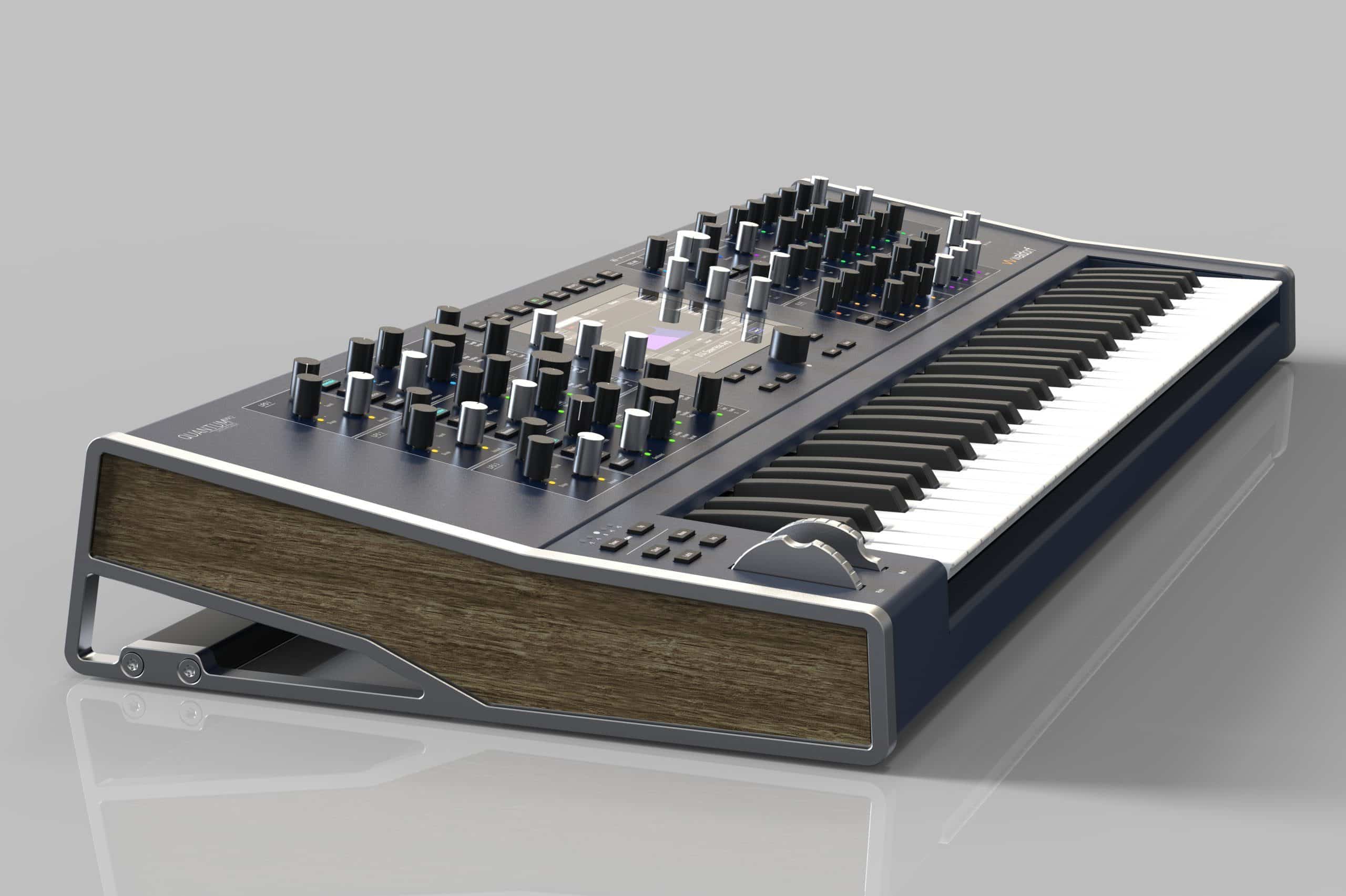  Waldorf Quantum MK2 vue de c&ocirc;t&eacute;