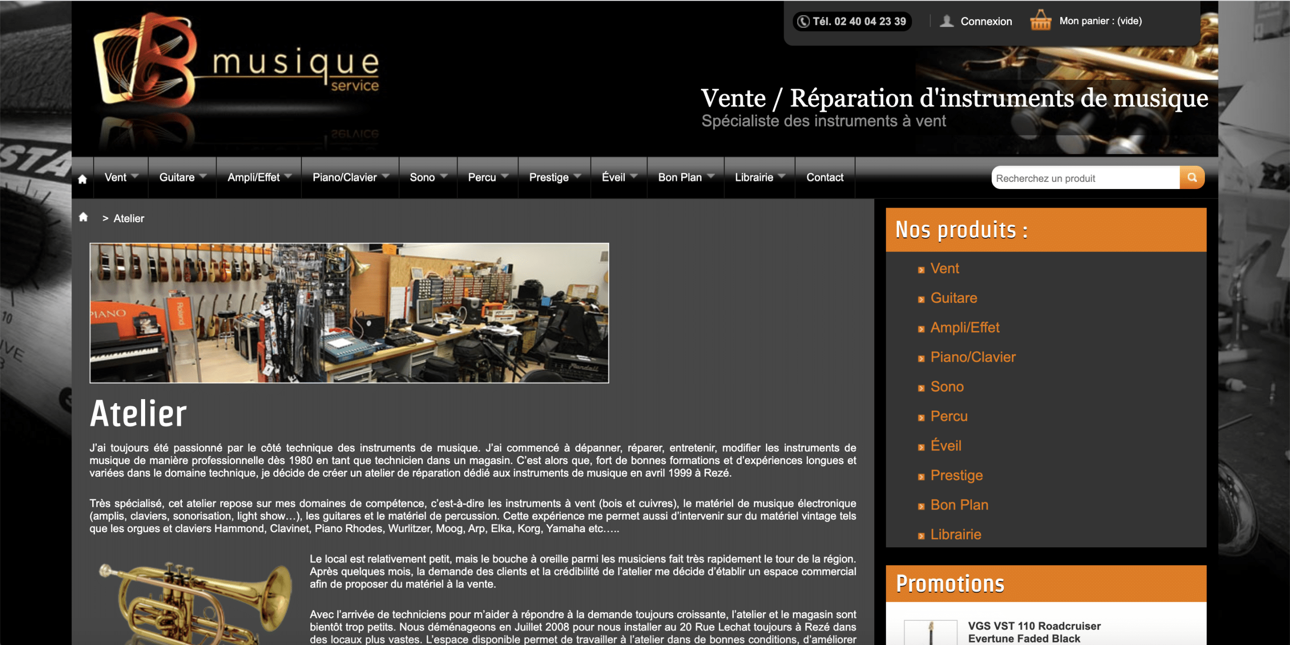 DB musique r&eacute;parateur synth&eacute;tiseur