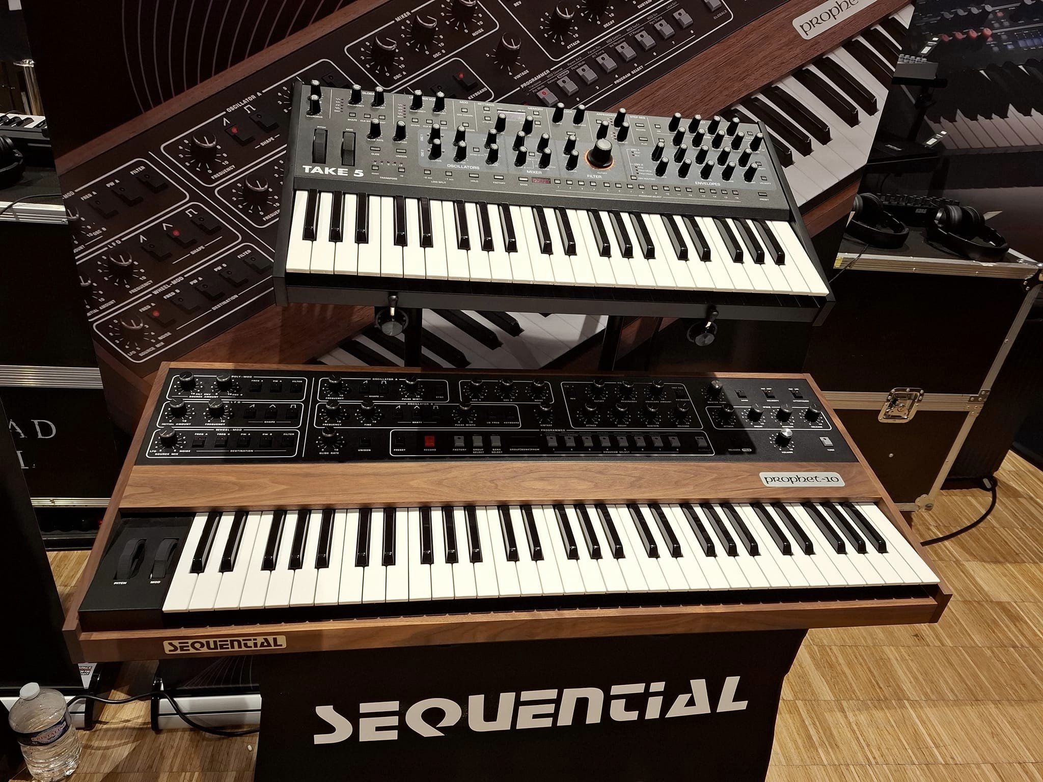 SynthFest 2024 une édition incroyable 31 Sequential Take 5 et Prophet 5 rev4