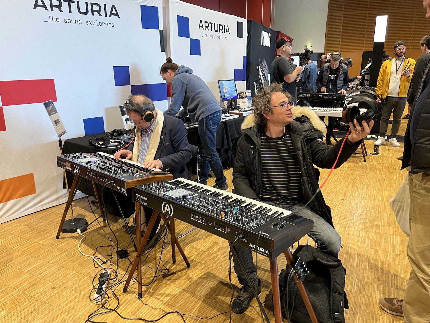 Stand Arturia au SynthFest 2023