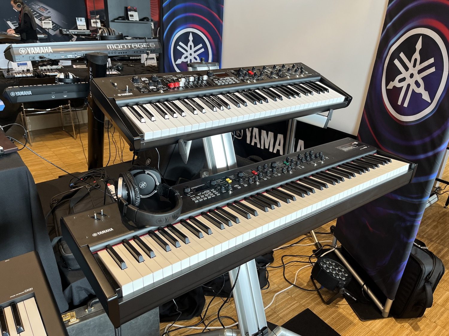Stand Yamaha au SynthFest 2023