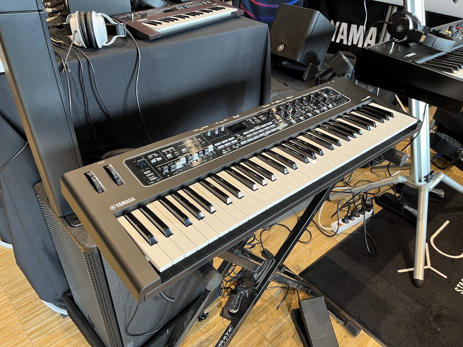 Stand Yamaha au SynthFest 2023