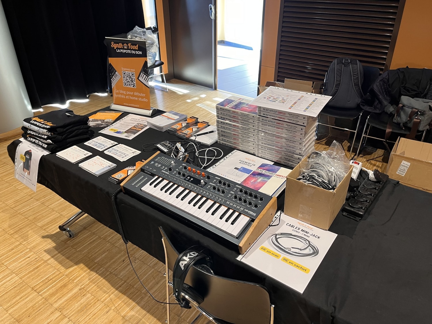 SynthFest 2024 une édition incroyable 210 Stand SynthFood au SynthFest 2024