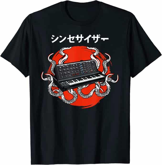 20 idées cadeaux pour Noël 2022 7 Tee-shirt Synth et pieuvre